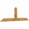 Ekena Millwork Portland Rough Sawn Timber Gable Bracket, Western Red Cedar, 84"W x 28"H x 2"D x 6"F, 8/12 Pitch GBW084X28X0206POR00RWR - alternate 4